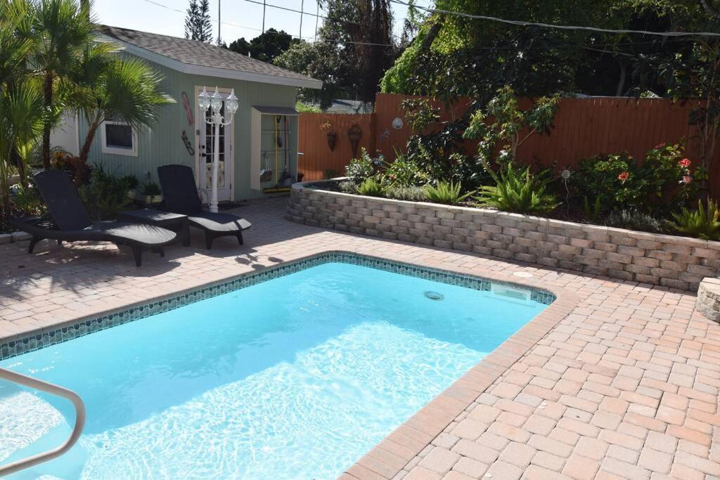 Private Heated Pool Casita Near Downtown & Beaches Villa Sarasota Buitenkant foto